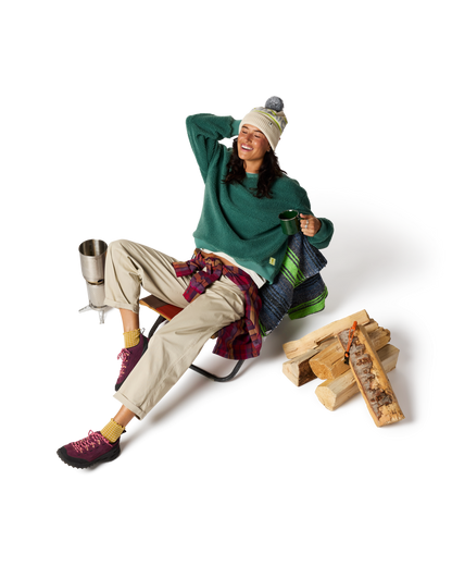 Soft Layering Warmth Amigazo Fleece Crew - Women s