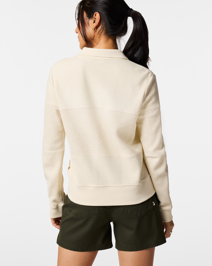 Comfortable Everyday Wear Atajo Waffle Rugby - Women s