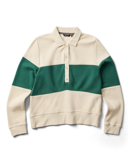 Comfortable Everyday Wear Atajo Waffle Rugby - Women s