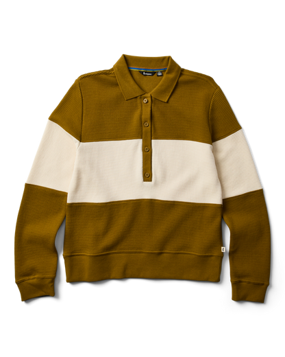 Comfortable Everyday Wear Atajo Waffle Rugby - Women s