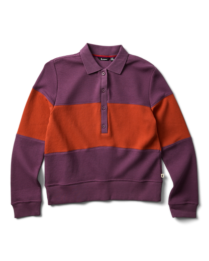 Comfortable Everyday Wear Atajo Waffle Rugby - Women s