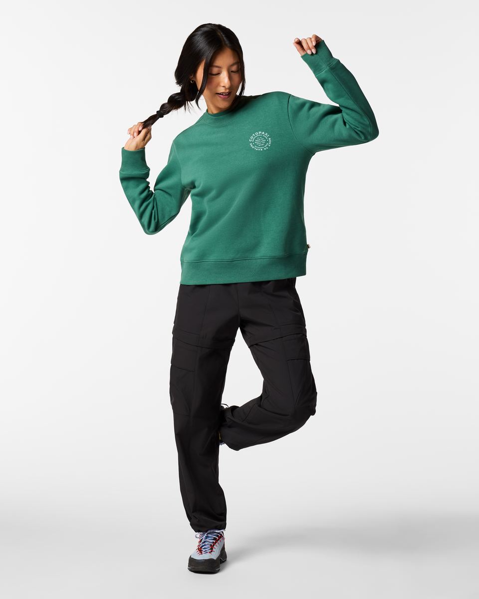Soft Adventure Layer Built to Explore Crew Sweatshirt - Women s