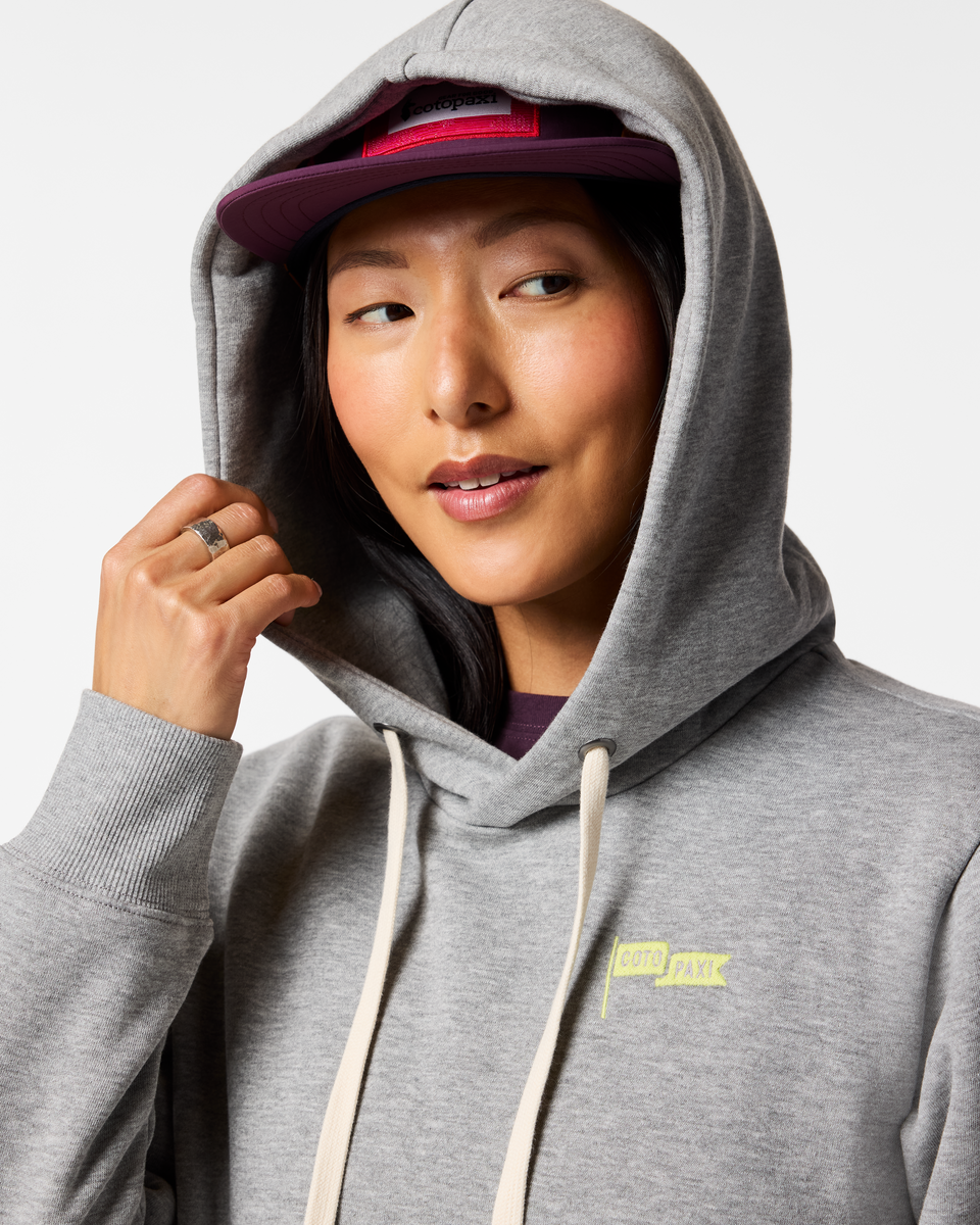 Soft Adventure Layer Cotopaxi Flag Pullover Hoodie - Women s