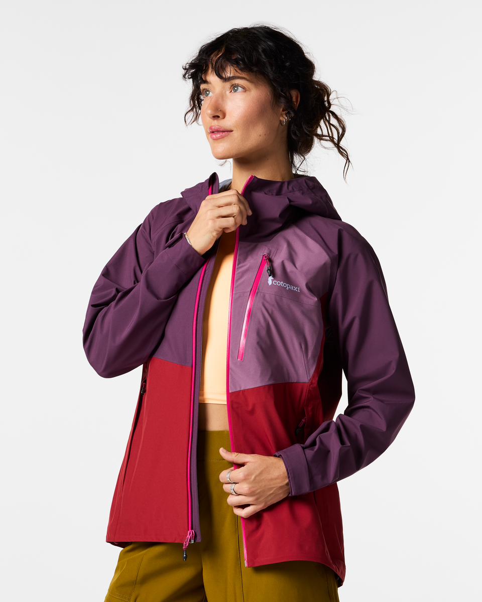 Rainy Day Protection Impermeo 3L Hooded Shell Jacket - Women s