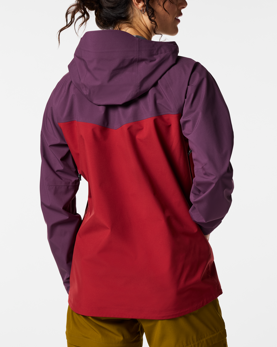 Rainy Day Protection Impermeo 3L Hooded Shell Jacket - Women s