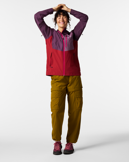 Rainy Day Protection Impermeo 3L Hooded Shell Jacket - Women s