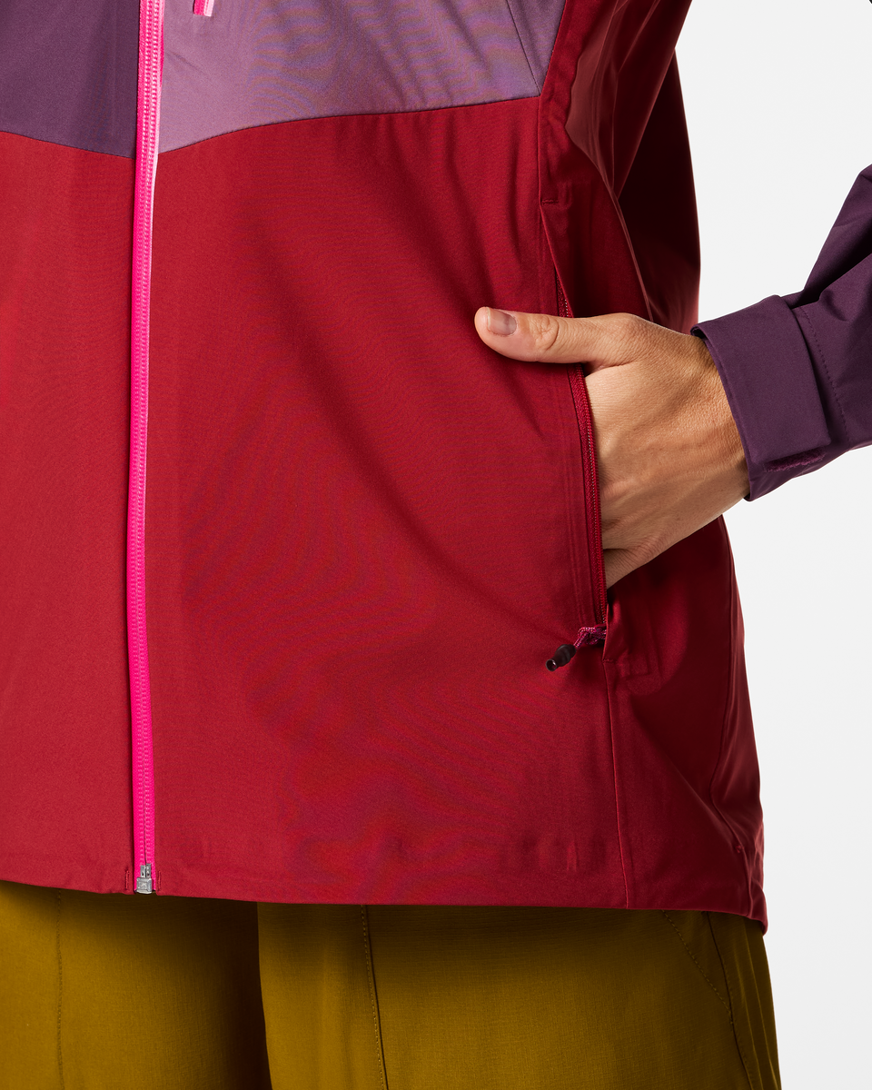 Rainy Day Protection Impermeo 3L Hooded Shell Jacket - Women s