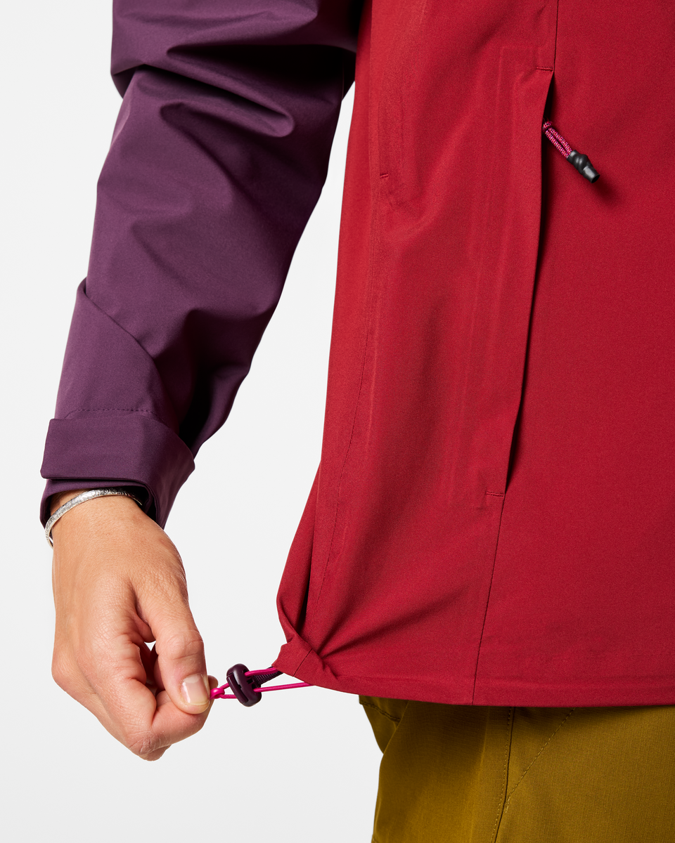Rainy Day Protection Impermeo 3L Hooded Shell Jacket - Women s