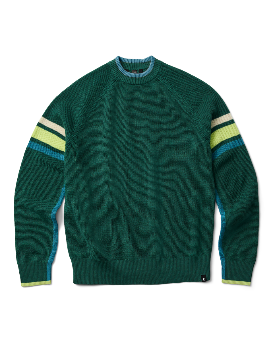 Casual Outdoor Style Libre Waffle Crew Sweater - Women s