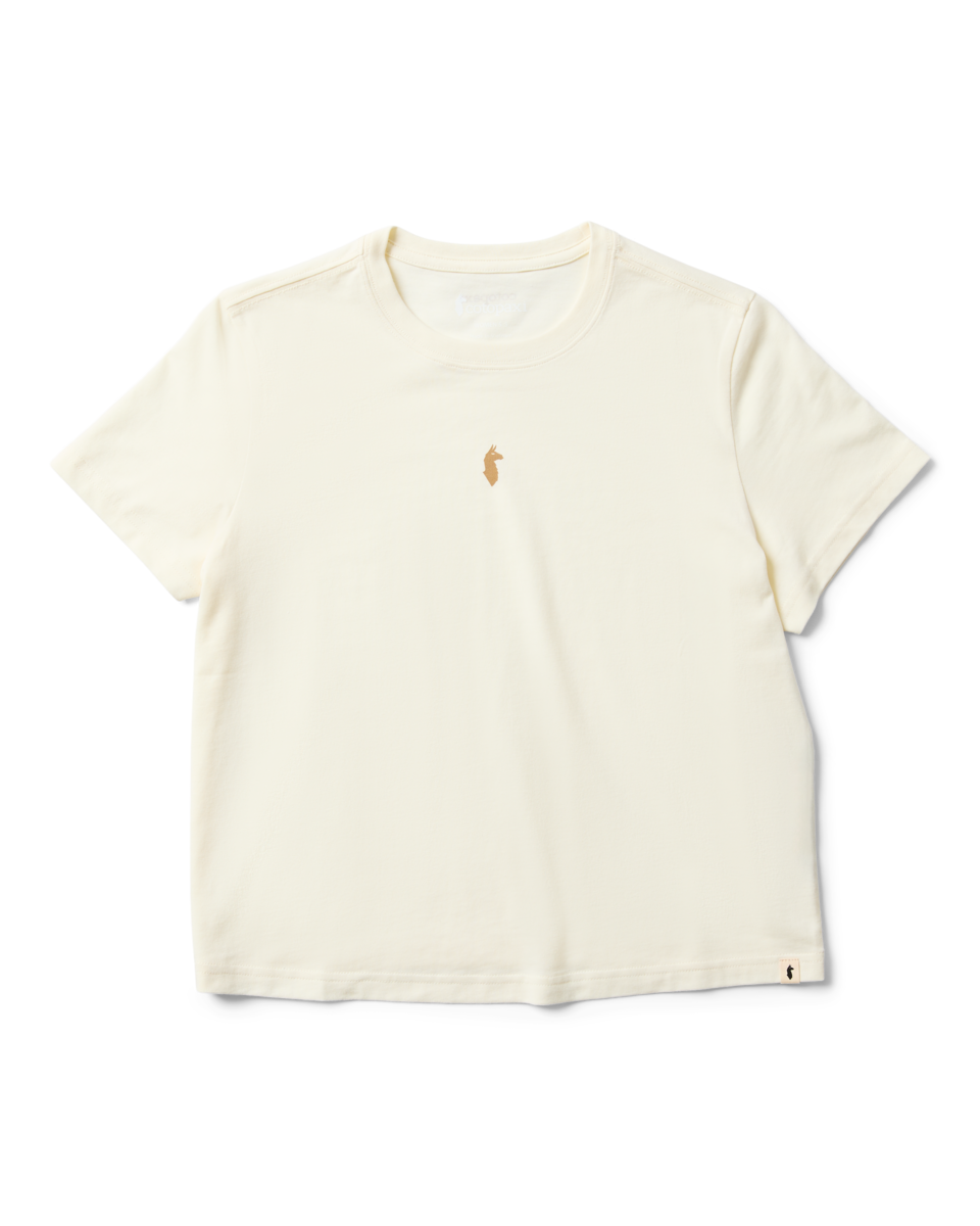 Casual Adventure Style Llama Icon T-Shirt - Women s