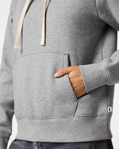 Casual Outdoor Style Llama Patch Pullover Hoodie - Women s