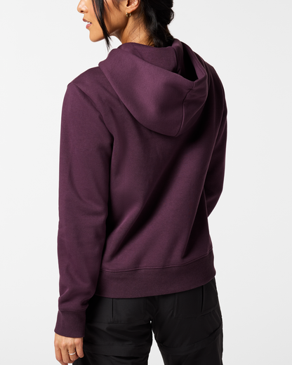 Casual Outdoor Style Llama Patch Pullover Hoodie - Women s