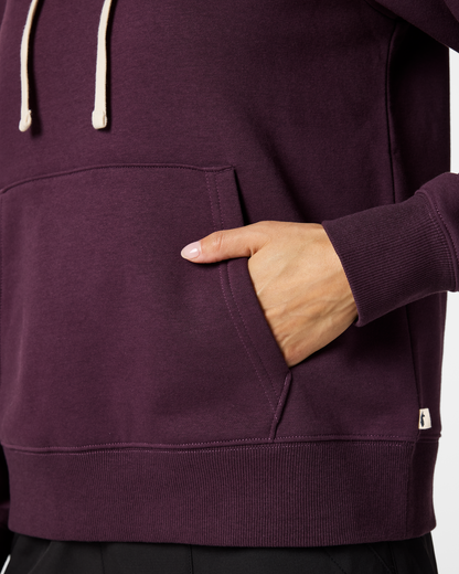 Casual Outdoor Style Llama Patch Pullover Hoodie - Women s