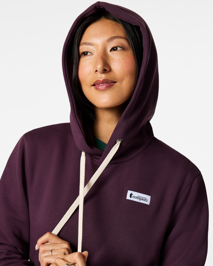 Casual Outdoor Style Llama Patch Pullover Hoodie - Women s