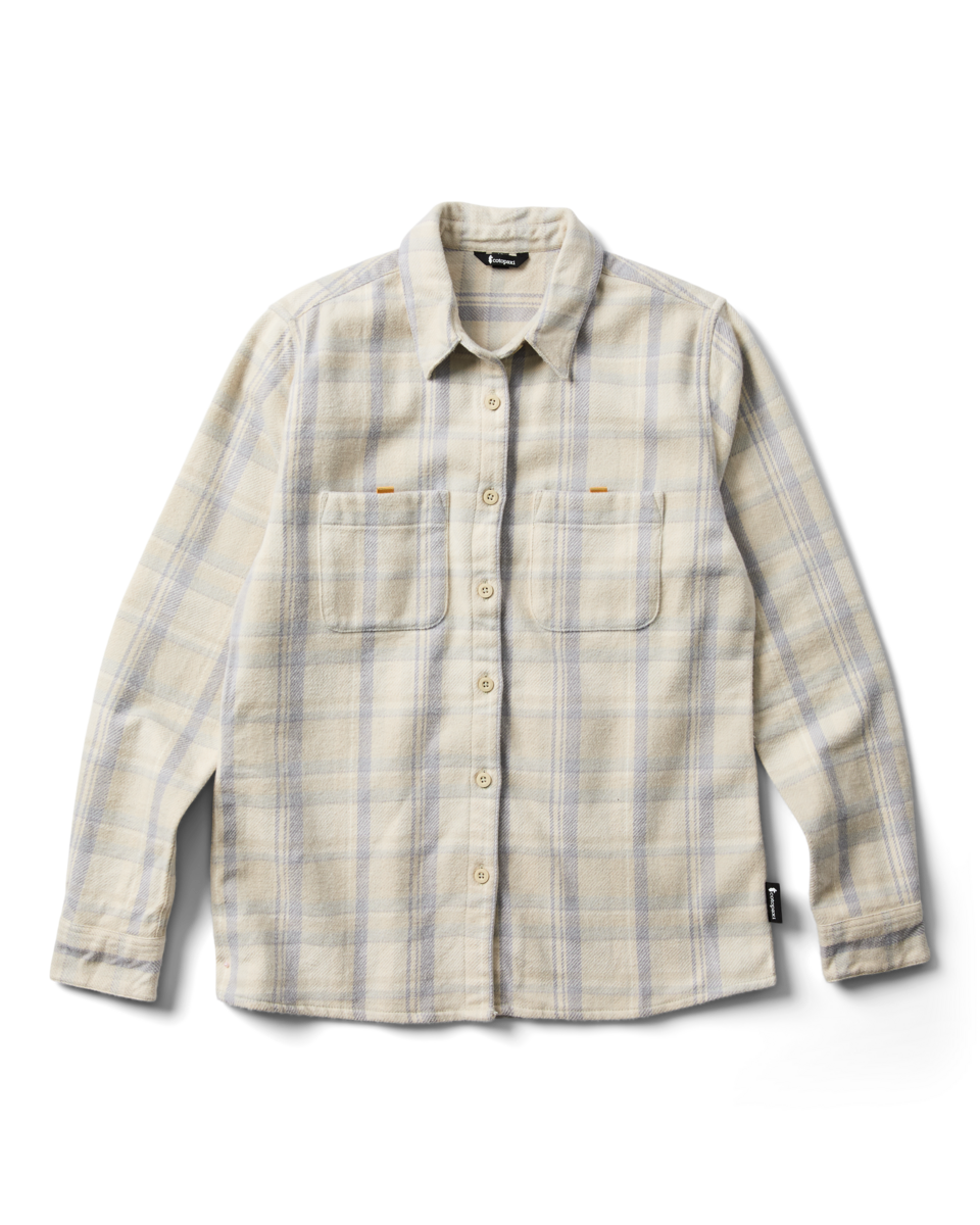 Versatile Outdoor Use Mero Organic Flannel Shirt - Women s