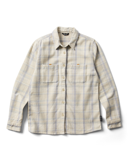 Versatile Outdoor Use Mero Organic Flannel Shirt - Women s