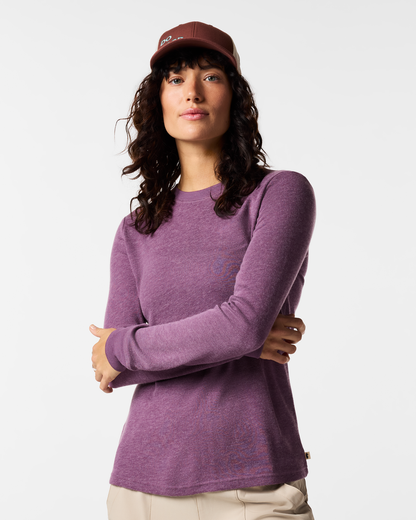 Comfortable Everyday Wear Perenne Long-Sleeve Shirt - Women s