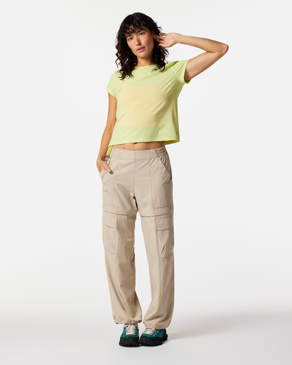 Casual Adventure Style Pulso Tech T-Shirt - Women s