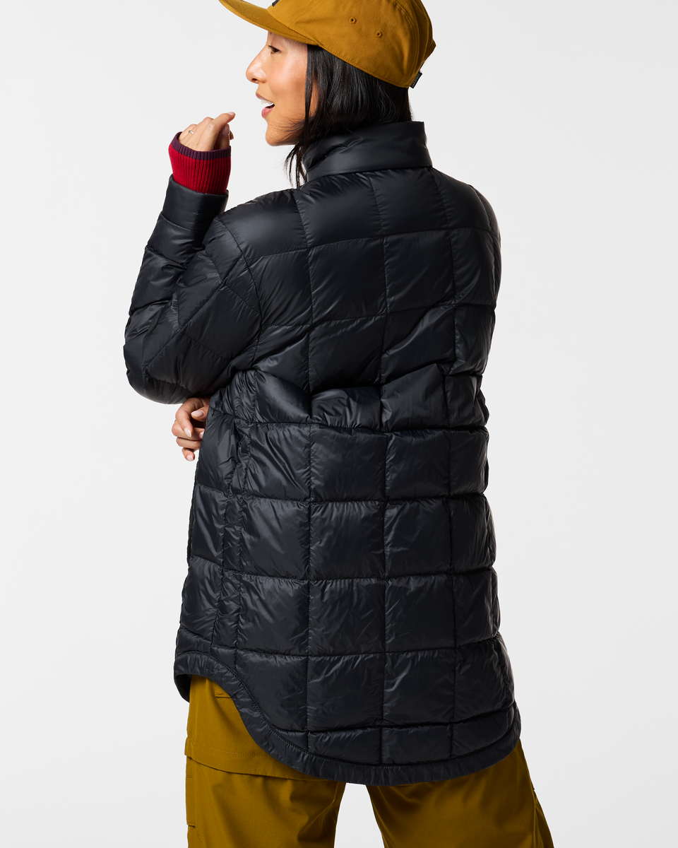 Trail Ready Layer Repleto Down Long Jacket - Women s