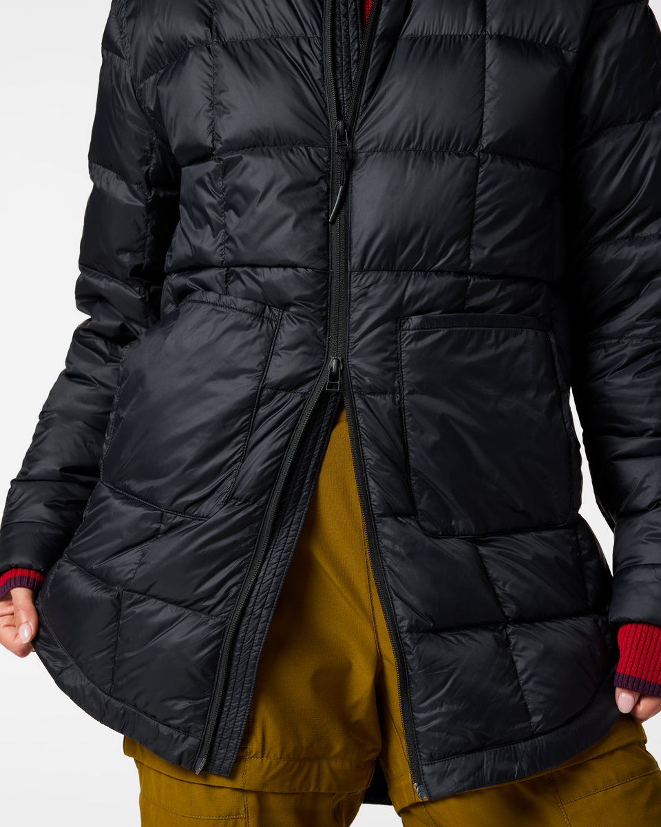 Trail Ready Layer Repleto Down Long Jacket - Women s