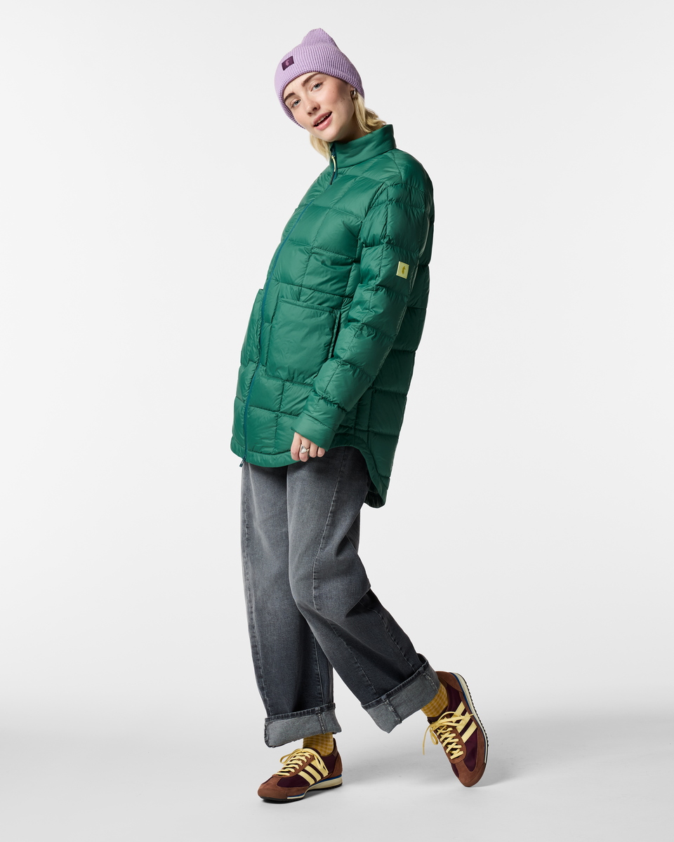 Trail Ready Layer Repleto Down Long Jacket - Women s