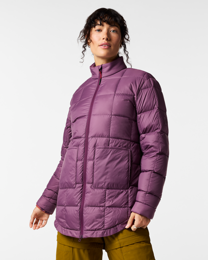 Trail Ready Layer Repleto Down Long Jacket - Women s