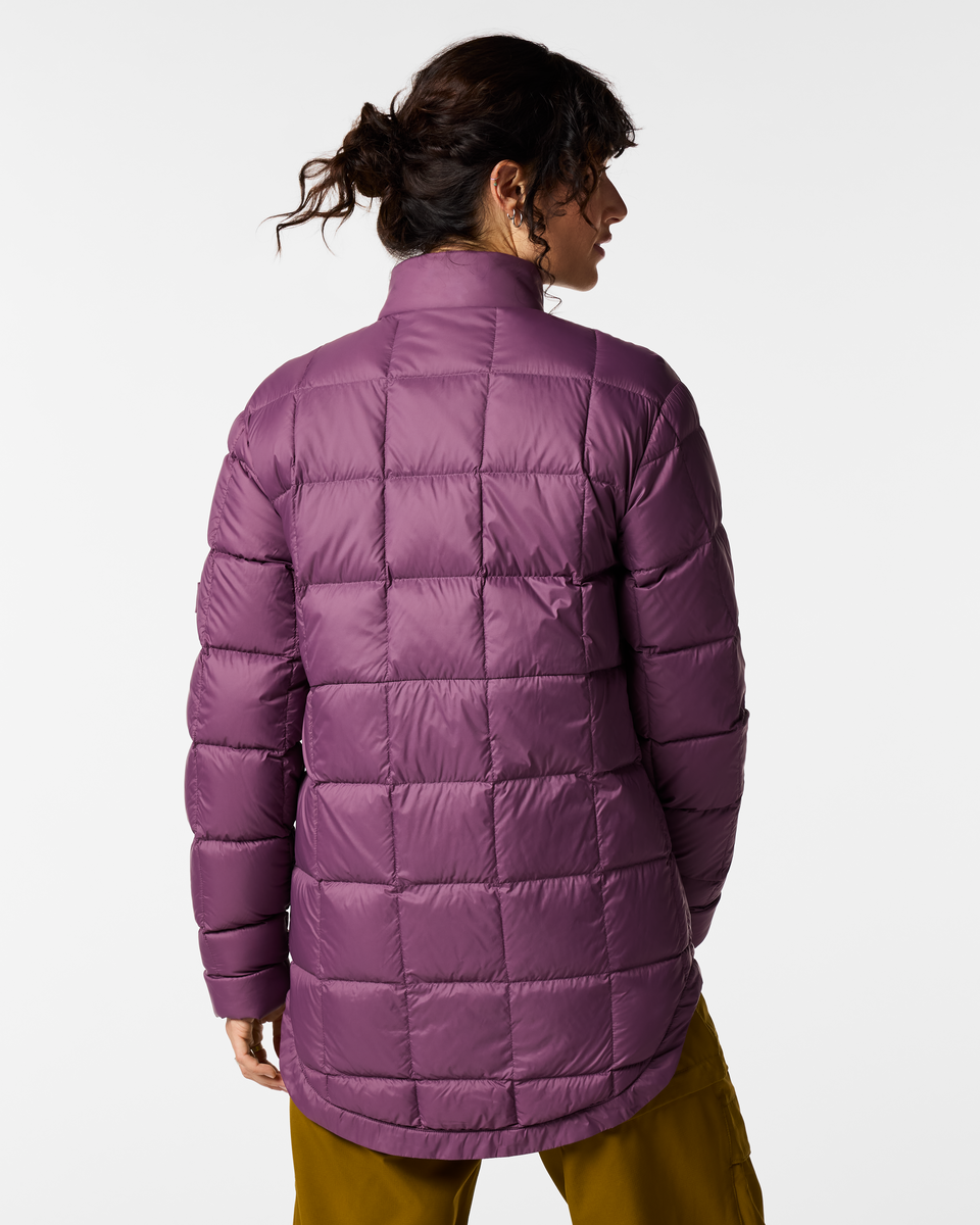 Trail Ready Layer Repleto Down Long Jacket - Women s