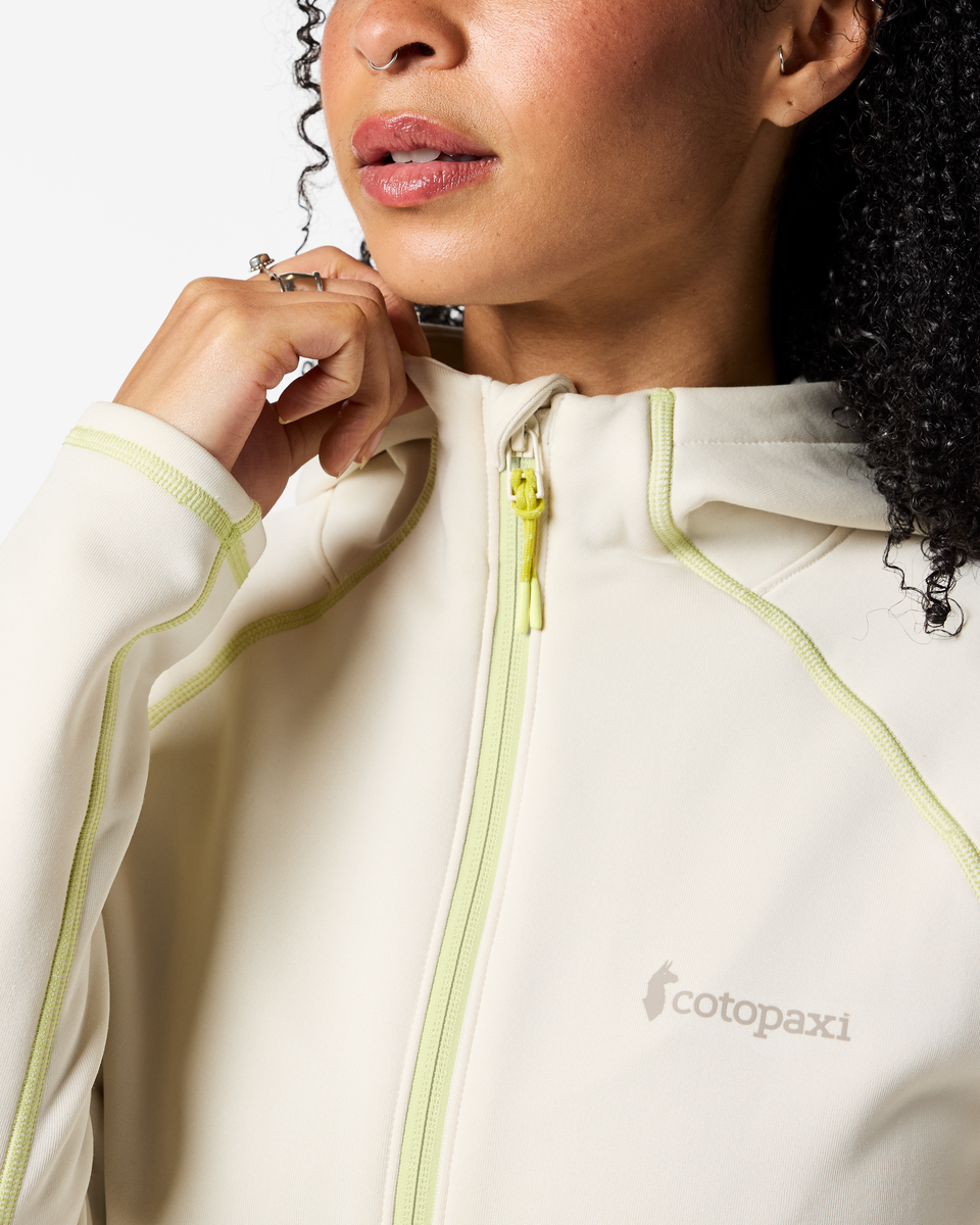 Soft Layering Warmth Tempa Fleece Hooded Jacket - Women s