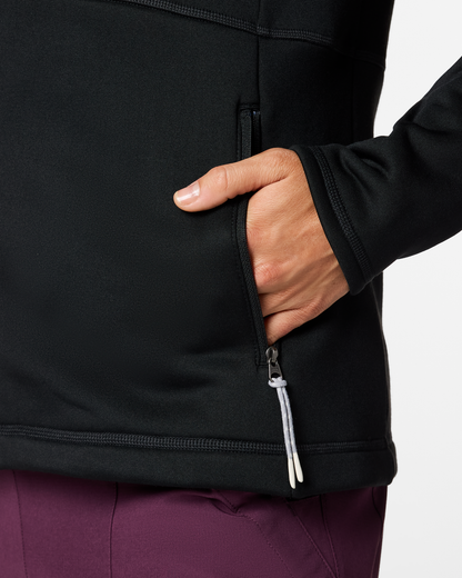 Soft Layering Warmth Tempa Fleece Hooded Jacket - Women s