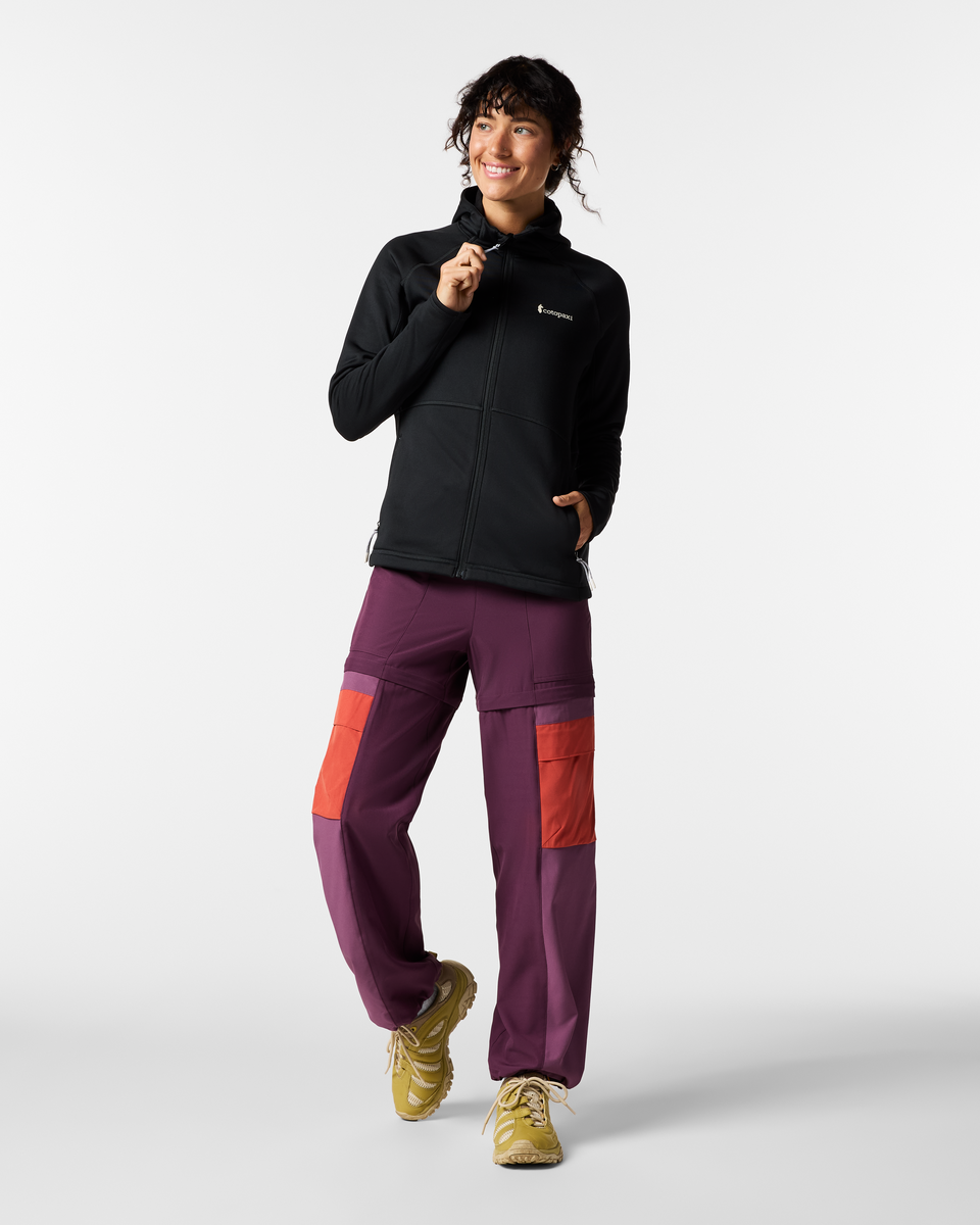 Soft Layering Warmth Tempa Fleece Hooded Jacket - Women s