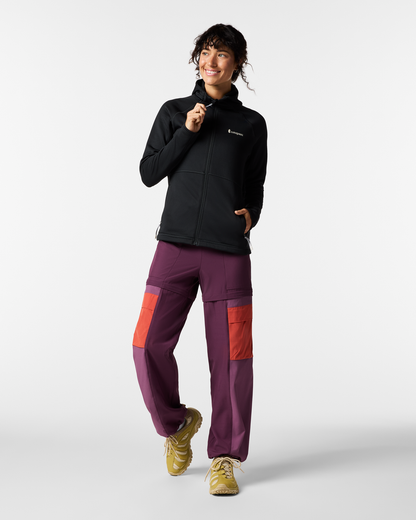 Soft Layering Warmth Tempa Fleece Hooded Jacket - Women s
