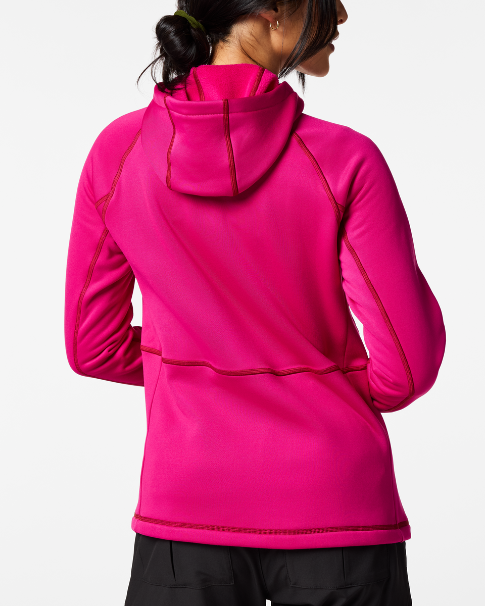 Soft Layering Warmth Tempa Fleece Hooded Jacket - Women s