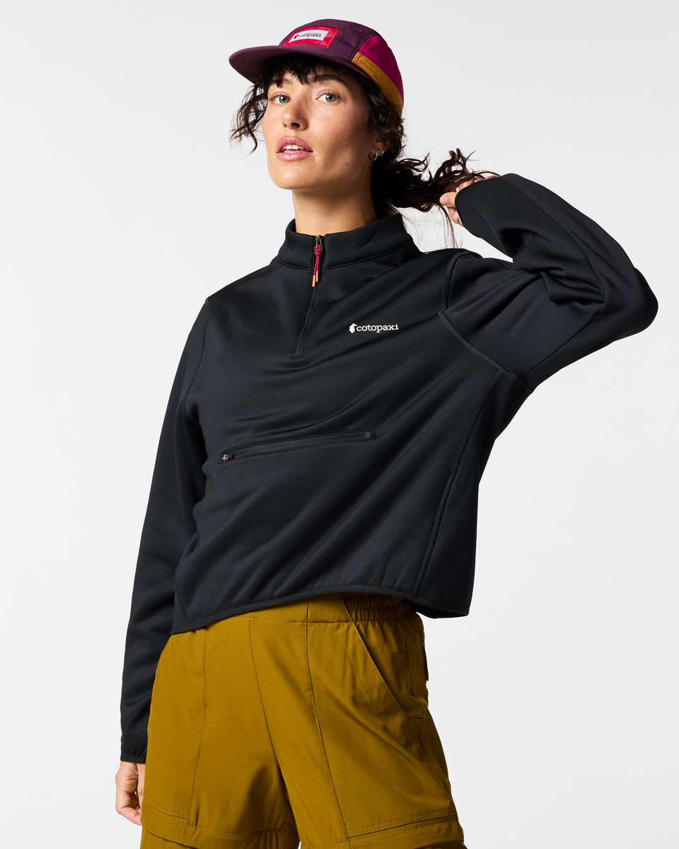 Trail Ready Layer Tempa Fleece Quarter-Zip Pullover - Women s