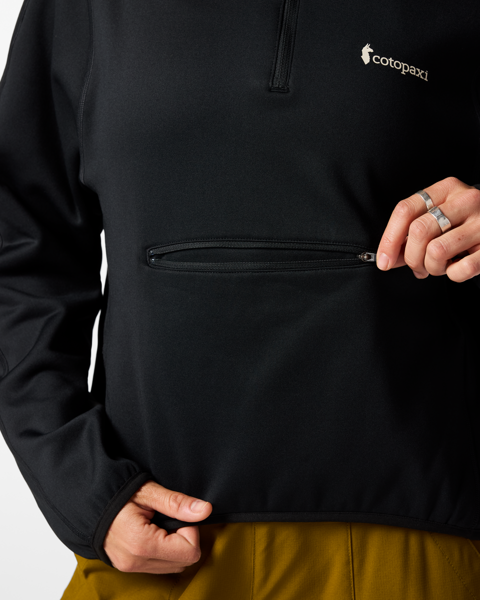 Trail Ready Layer Tempa Fleece Quarter-Zip Pullover - Women s