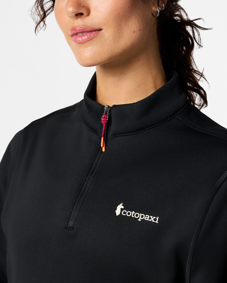 Trail Ready Layer Tempa Fleece Quarter-Zip Pullover - Women s