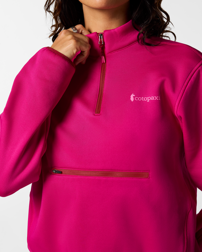 Trail Ready Layer Tempa Fleece Quarter-Zip Pullover - Women s