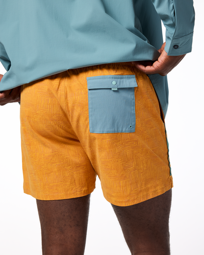 Casual Outdoor Style Brinco 5 Short - Print - Men s