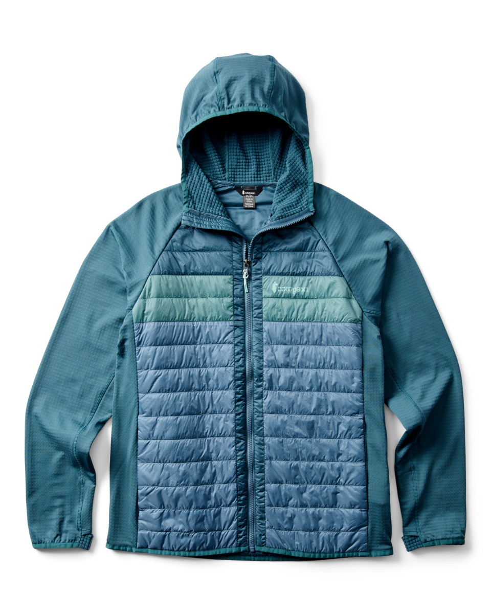 Comfortable Sun Coverage Capa Hybrid Insulated Hooded Jacket - Men s