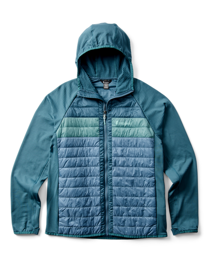 Comfortable Sun Coverage Capa Hybrid Insulated Hooded Jacket - Men s