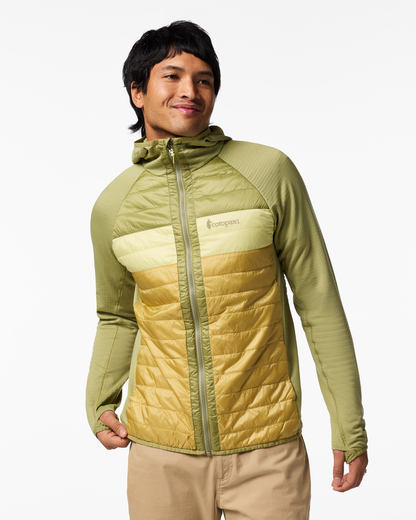 Comfortable Sun Coverage Capa Hybrid Insulated Hooded Jacket - Men s