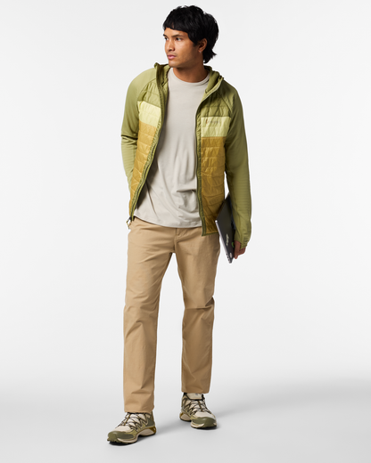Comfortable Sun Coverage Capa Hybrid Insulated Hooded Jacket - Men s