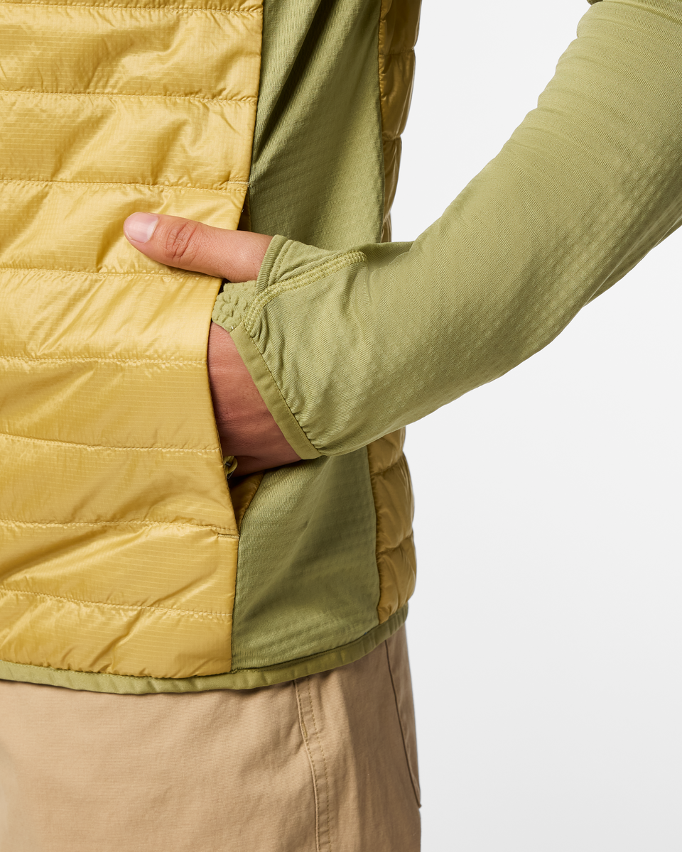 Comfortable Sun Coverage Capa Hybrid Insulated Hooded Jacket - Men s