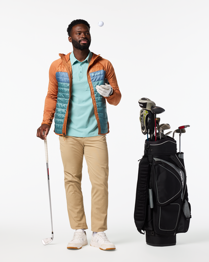 Comfortable Sun Coverage Capa Hybrid Insulated Hooded Jacket - Men s