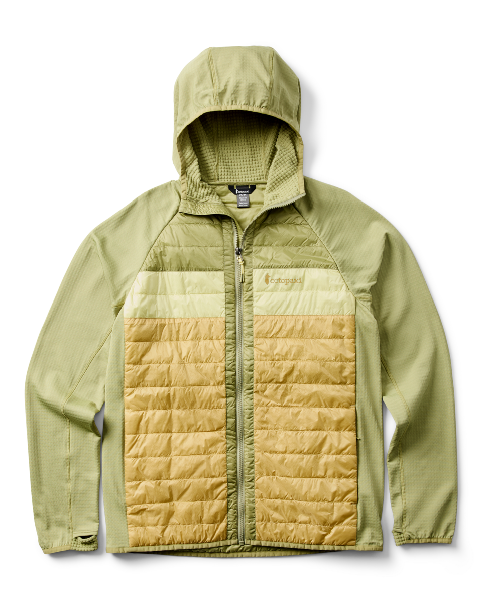 Comfortable Sun Coverage Capa Hybrid Insulated Hooded Jacket - Men s