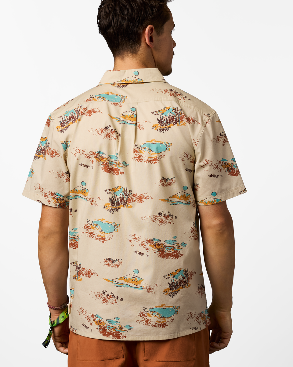 Everyday Adventure Style Estival Button Up Shirt - Print - Men s