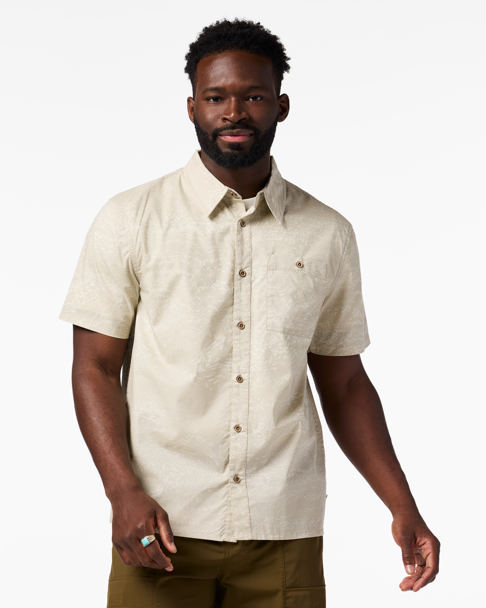 Everyday Adventure Style Estival Button Up Shirt - Print - Men s