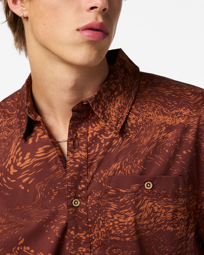 Everyday Adventure Style Estival Button Up Shirt - Print - Men s