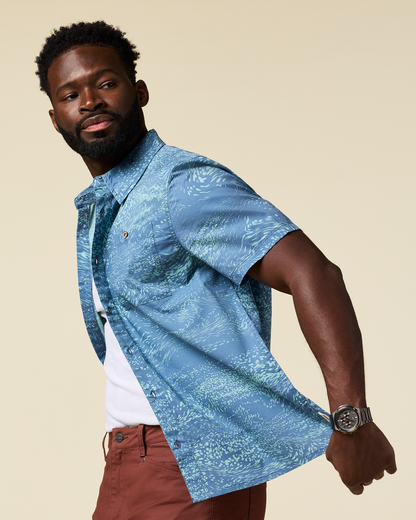 Everyday Adventure Style Estival Button Up Shirt - Print - Men s