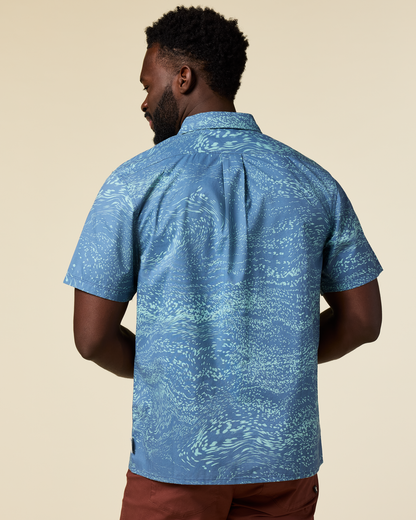 Everyday Adventure Style Estival Button Up Shirt - Print - Men s