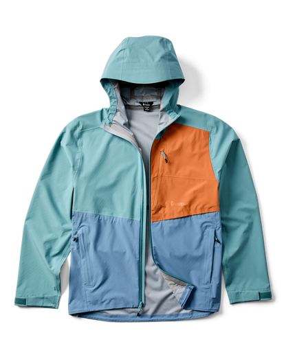 Rainy Day Protection Impermeo 3L Hooded Shell Jacket - Men s